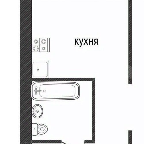 1-комн квартира Кириши, улица Мира, 27