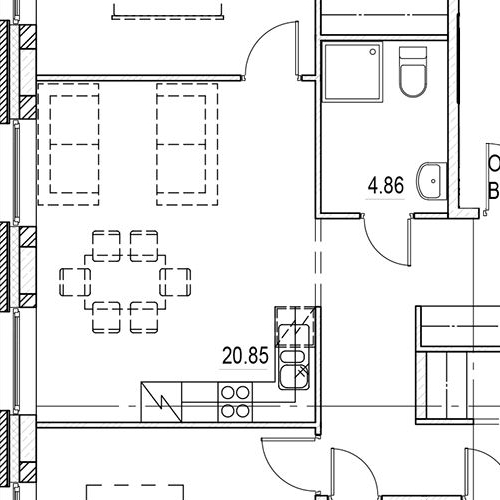 3-комн квартира проспект Энгельса, 31