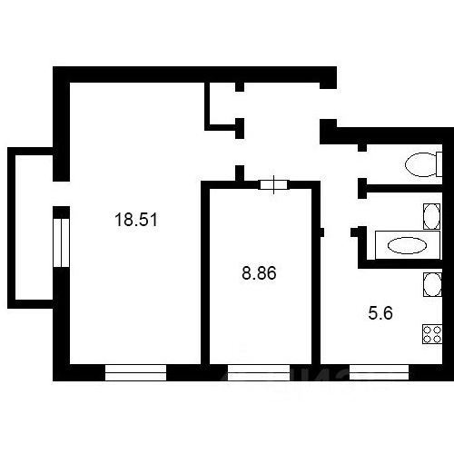2-комн квартира Петергоф, улица Жарновецкого, 2