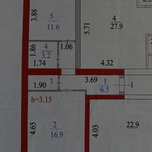 1-комн квартира Никольское, Советский проспект, 142