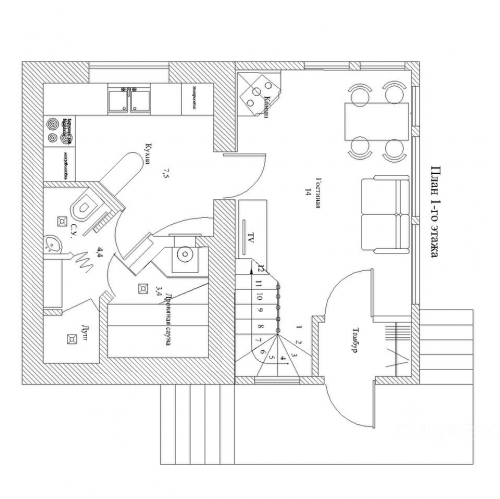 Коттедж/дом Судаково, 41К-185