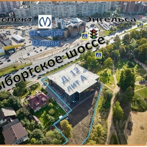 Отдельное здание Выборгское шоссе,  д. 12