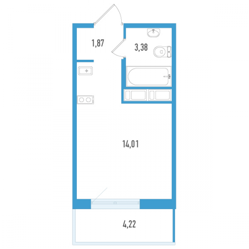 Студия Шушары п., Окуловская ул.,  к. 1