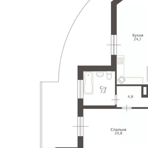 4-комн квартира Вязовая улица, 8