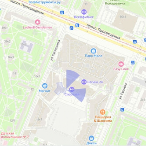 2-комн квартира ул Кустодиева,  д. 7,  к. 1