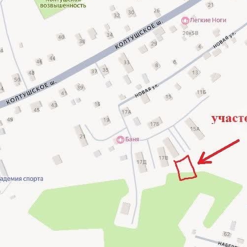 Земельный участок д. Старая, Колтуши