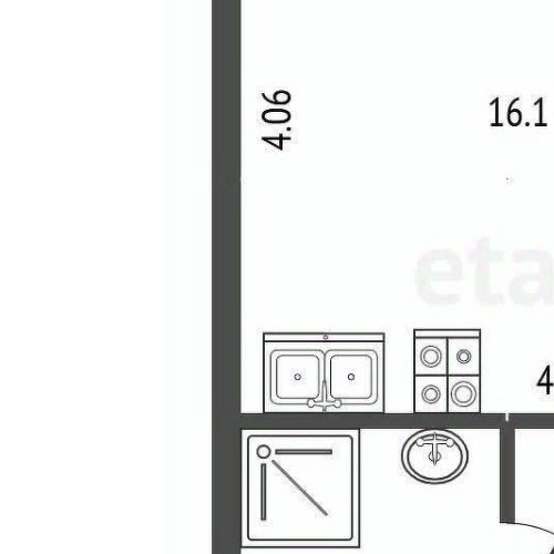 Студия проспект Орлово-Денисовский, 19к1