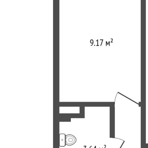 1-комн квартира Мурино, улица Графская, 6к1