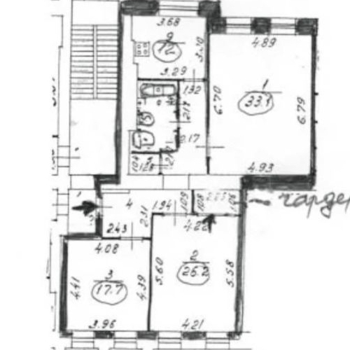 3-комн квартира Коломенская улица, 32