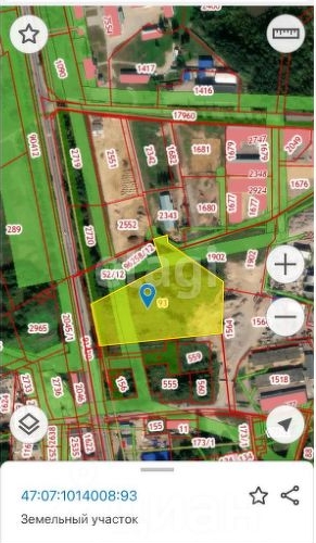 Земельный участок д. Разметелево, 1А