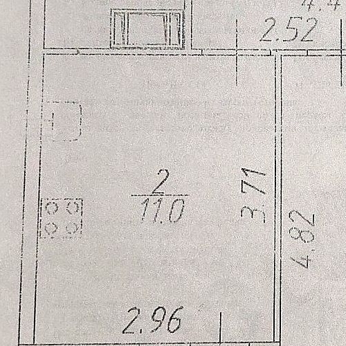 1-комн квартира пос. Янино-1, улица Ясная, 4к3