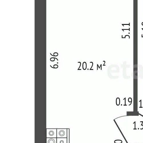 1-комн квартира Ремесленная улица, 15