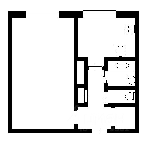 1-комн квартира Тихвин, улица Машиностроителей, 38
