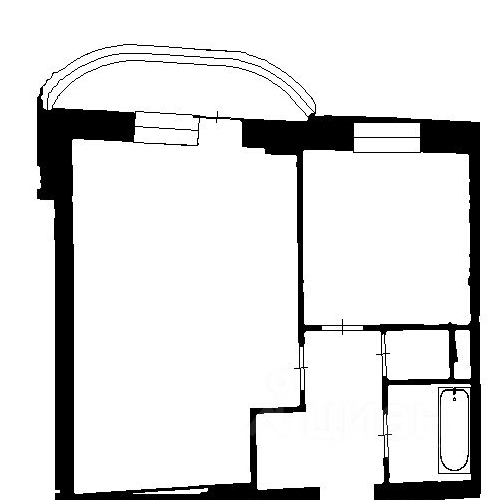 1-комн квартира Варшавская улица, 19к5