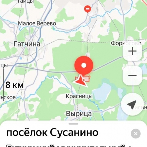 1-комн квартира Гатчинский р-н, Сусанино п, 51 км.,  д. 1