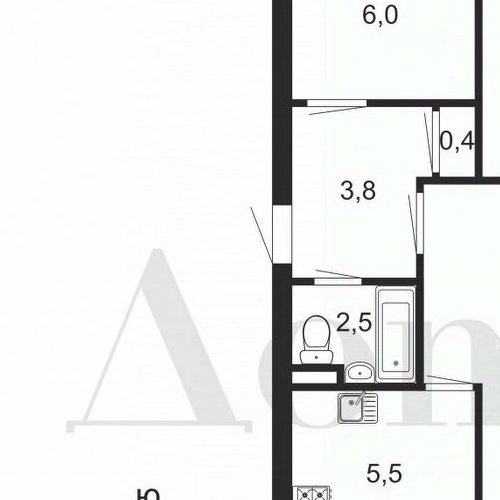 2-комн квартира бульвар Новаторов, 34