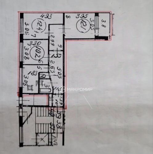 3-комн квартира Софийская улица, 35К3