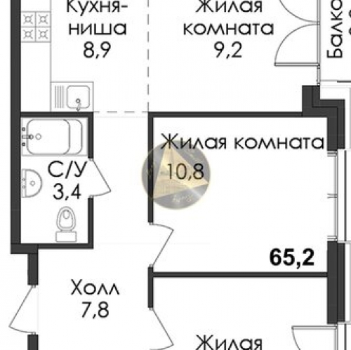 1-комн квартира проспект Медиков,  д. 10 к6