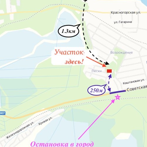 Земельный участок Возрождение кп, Лебяжье городской поселок