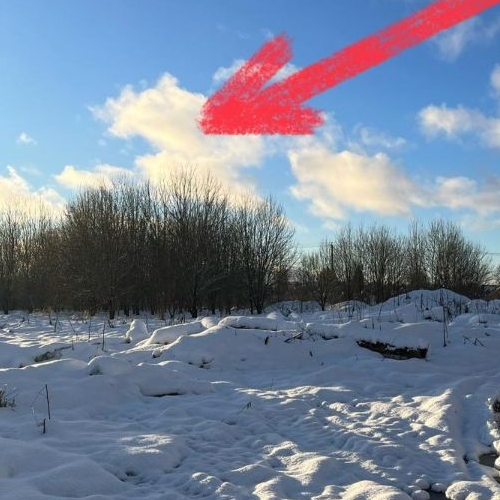 Земельный участок д. Оржицы, улица Леволовская