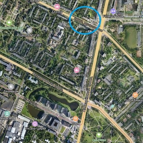 3-комн квартира проспект Металлистов, 59