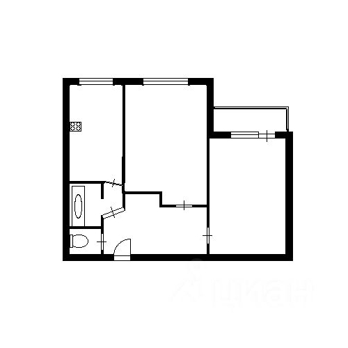 2-комн квартира проспект Пятилеток, 8К2