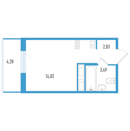 Студия Шушары п., Окуловская ул.,  к. 1