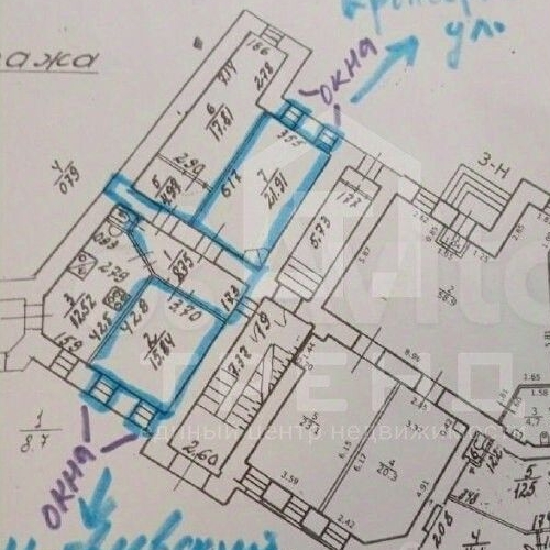 3-комн квартира Кронверкская улица, 14