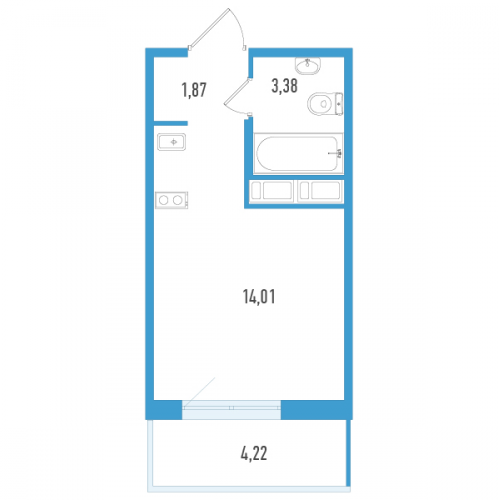 Студия Шушары п., Окуловская ул.,  к. 1