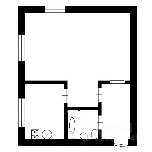 1-комн квартира Волхов, проспект Державина, 50