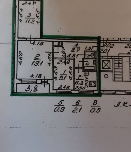 3-комн квартира Будапештская улица, 61