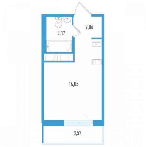 Студия Шушары п., Окуловская ул.,  к. 1
