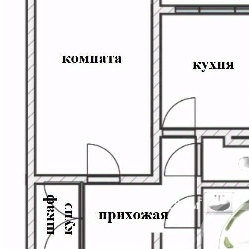 1-комн квартира Южный мкр, улица Московская, 28/5