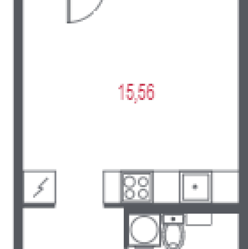 Студия Пушкин г., 1-я линия, территория Лесное,  к. 1.2