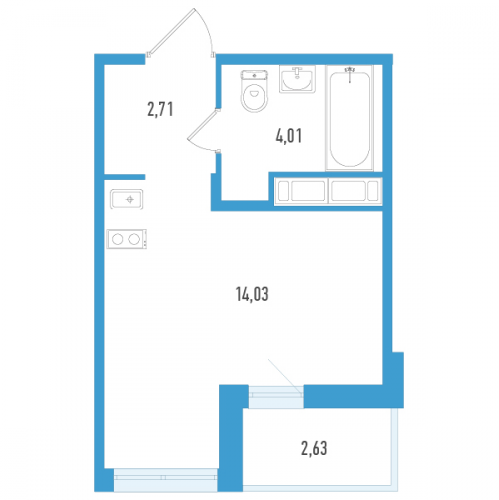 Студия Шушары п., Окуловская ул.,  к. 1