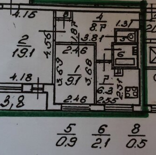 3-комн квартира Будапештская улица,  д. 61