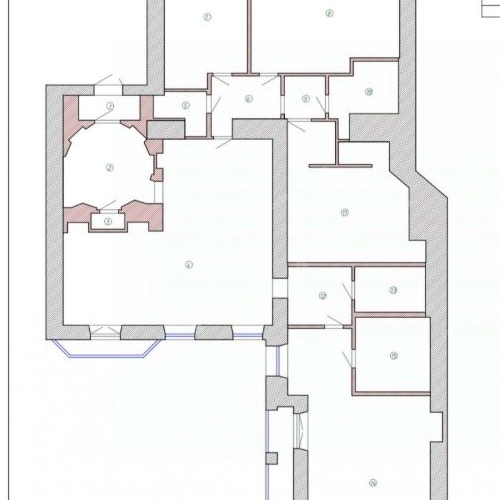 3-комн квартира набережная Реки Фонтанки, 54