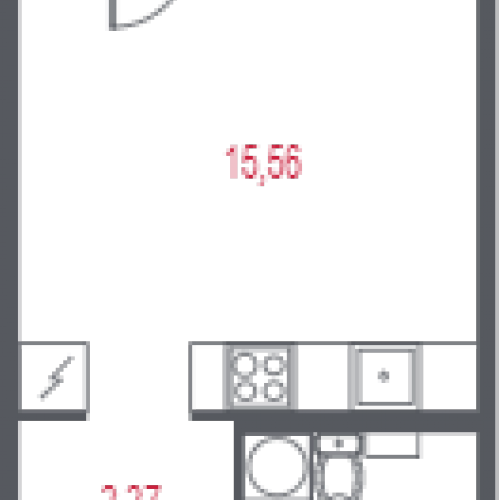 Студия Пушкин г., 1-я линия, территория Лесное,  к. 2.1
