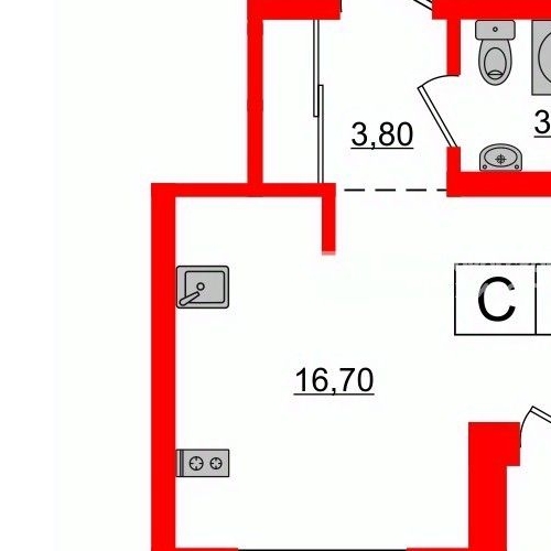 Студия Мурино, проспект Ручьевский, 17к1
