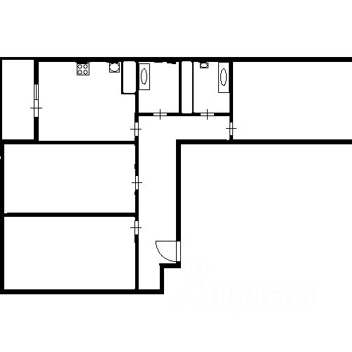 3-комн квартира проезд Дизельный, 11к1