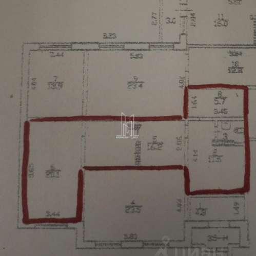 Помещение свободного назначения Ветеранов пр-кт,  д. 136,  к. Б