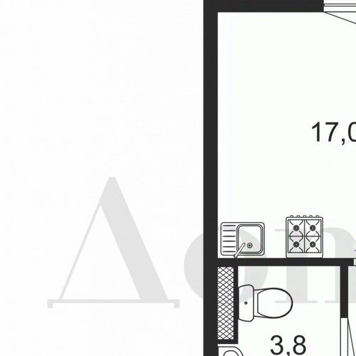 Студия проспект Энергетиков, 9К1