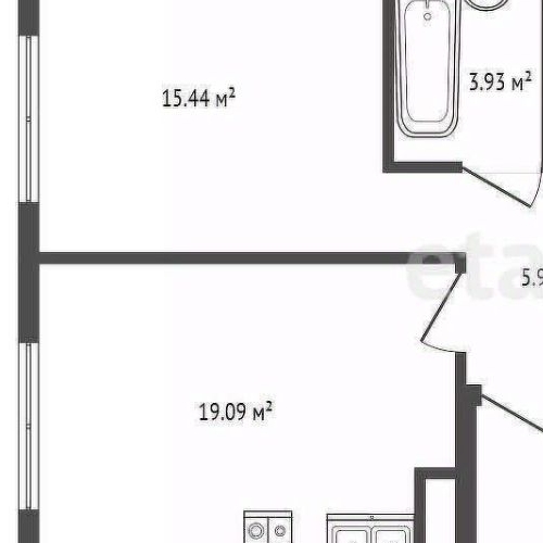 2-комн квартира Ремесленная улица, 15