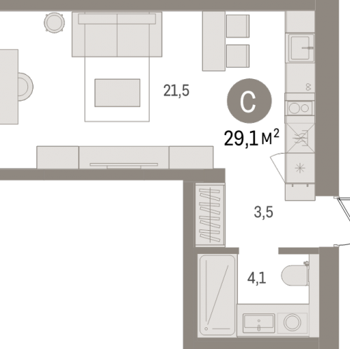 Студия Санкт-Петербург г., Головнина б-р,  к. 2-2