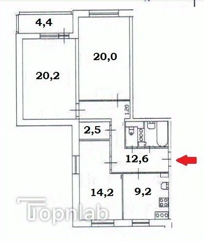 3-комн квартира Мебельная улица, 35к2