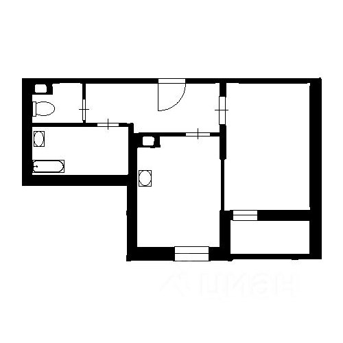 1-комн квартира проспект Героев, 30