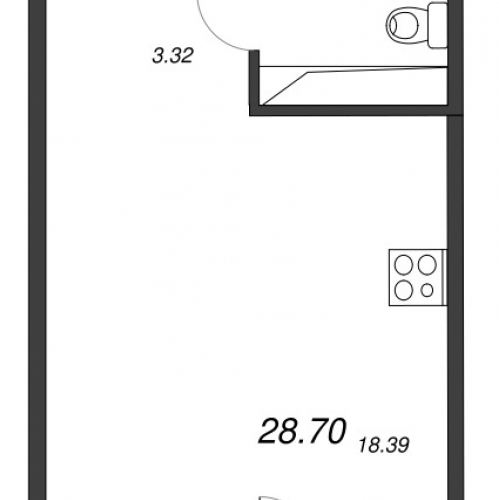 Студия Бугры п., Дорога в Мурино,  к. 21