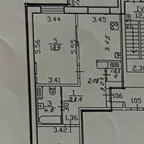 3-комн квартира Долгоозерная улица, 14