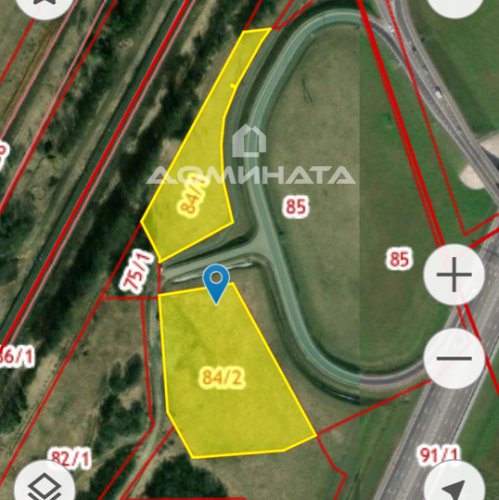 Земельный участок Романовка дер