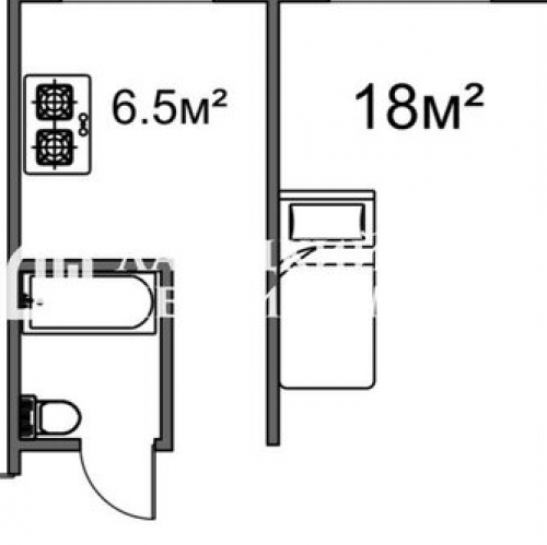 1-комн квартира Гранитная улица,  д. 50
